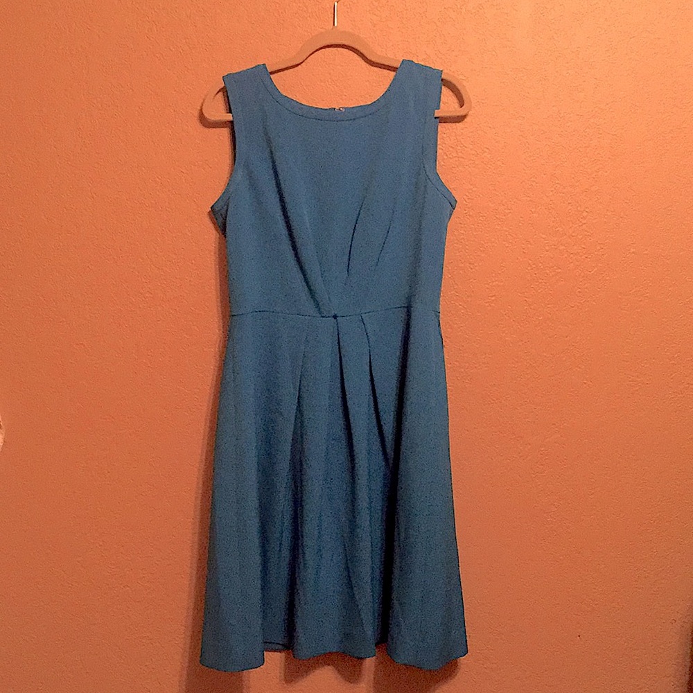 Blue Sleeveless Dress